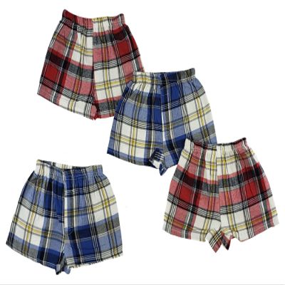 Bambini Layette 4-Piece Vibrant Comfortable Toddler Boxer Shorts, 8" Blue
