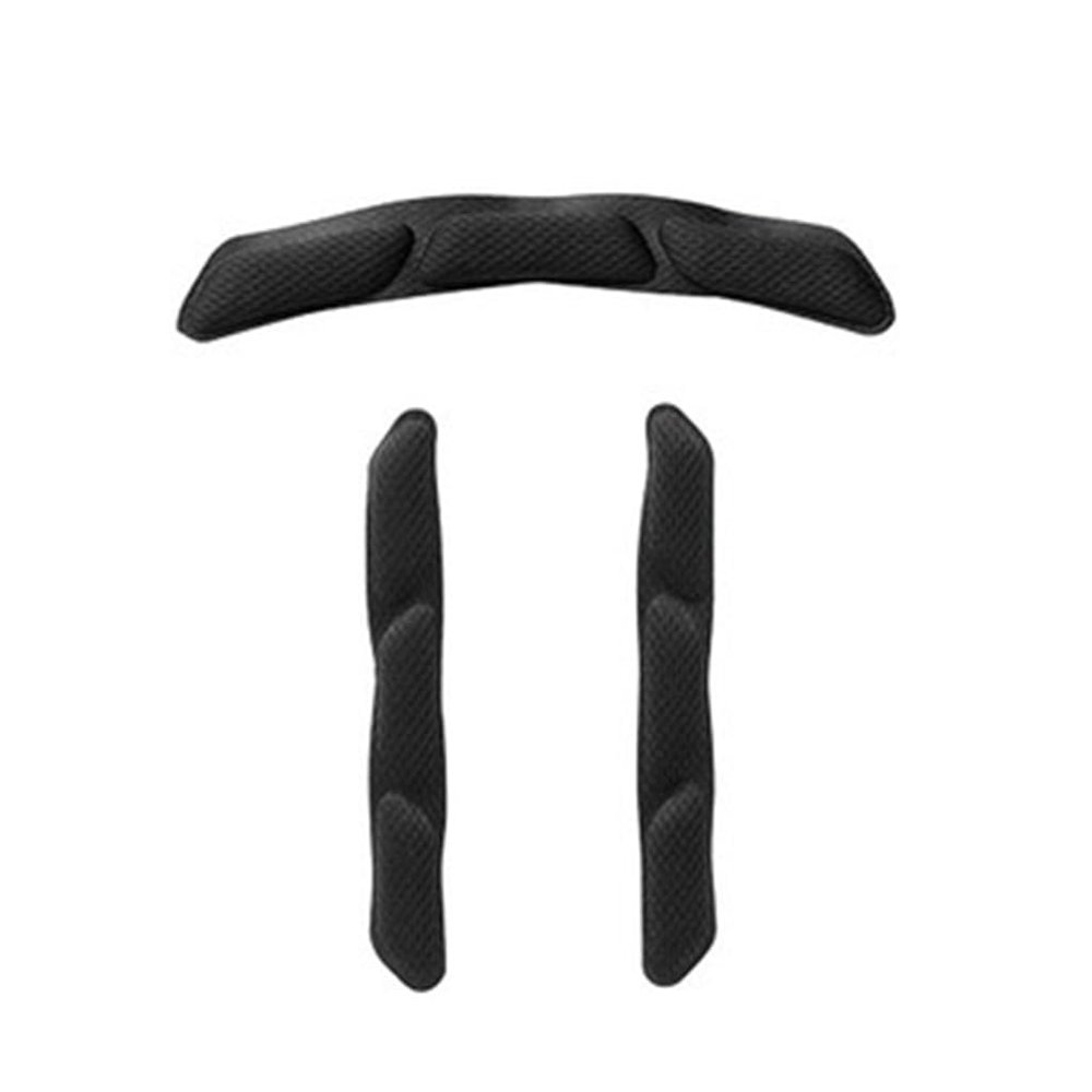 OGK Kabuto Bicycle Helmet Repair Parts, Canvas, Inner Pad Set, 0.3 inches (7 mm), Black