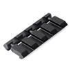 HIGOO 11mm Dovetail to 20mm Picatinny/Weaver Low Pro Snap-in Rail Adaptor 4 Slot & 9 Slot for Red Dot Reflex Holographic Sight Laser Scope and Other Optics (4 Slot) view 1