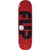 Flip - Odyssey Logo Skateboard Deck - 8.13 Red - (Bundled with Free 1'' Hardware Set) - Skateboarding view 1