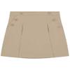 Nautica Big Girls' School Uniform Stretch Poplin Scooter, Khaki, 18.5 view 1