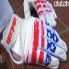 Clutch Sports Apparel American Flag Baseball & Softball Batting Gloves, Super Grip Finger Fit, Performance Mesh & Perforated Sheepskin Palm for Adults & Youth (White Leather, Medium) view 4
