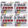 Volvik New Vivid 3-Piece High Visibility Premium Matte Finish Color Golf Balls 4 Dozen (48 Balls) - Red Color view 1