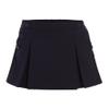 Nautica Girls School Uniform Stretch Poplin Scooter Skirt, Navy, 12 US view 3