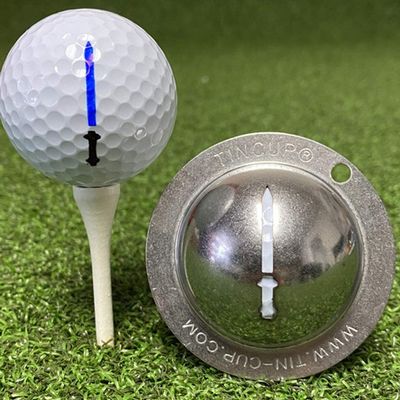 Tin Cup Golf Ball Custom Marker Alignment Tool (Laser Sword)