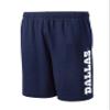 Wally's Custom Apparel Dallas Shorts Navy Blue with Side Pockets Mens (Medium) view 1