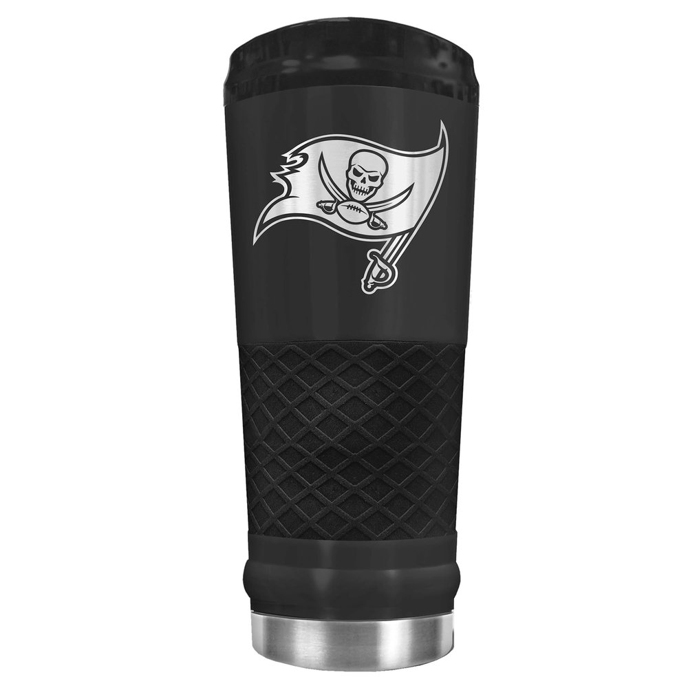 Great American Products Black Tampa Bay Buccaneers 24oz Stealth Matte Tumbler
