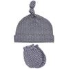 Hudson Baby Unisex Baby Cotton Cap and Scratch Mitten Set, Vintage Little Man, 0-6 Months view 4
