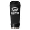 Great American Products Black Green Bay Packers 24oz Stealth Matte Tumbler view 1
