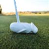 (1, White) Peter Putter Professional Golf Putter | Premium Aluminum Head with Chrome Stepless Shaft | Stiff Flex Graphite Construction | Ergonomic Rubber Grip (One Putter, White) view 2