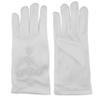 White First Communion Gloves | Elegant Formal Gloves for Girls | Lace Cross Applique with Pearl-Style Beads | Soft Stretchy Fabric - Nylon and Spandex | Available in Three Sizes (0-3 Y) view 2