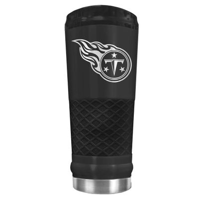 Great American Products Black Tennessee Titans 24oz Stealth Matte Tumbler