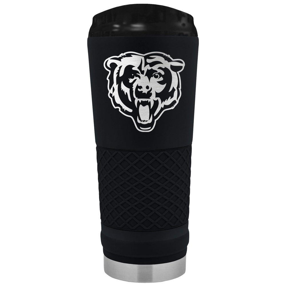 Great American Products Black Chicago Bears 24oz Stealth Matte Tumbler