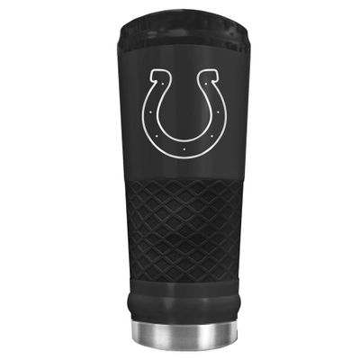 Great American Products Black Indianapolis Colts 24oz Stealth Matte Tumbler