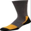 Vortex Optics Men's Main Trail Everyday Crew Socks - Charcoal/Black Gold M view 1