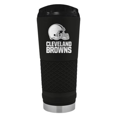 Great American Products Black Cleveland Browns 24oz Stealth Matte Tumbler