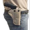 Barsony Desert Sand OWB Holster for 6" Revolvers S&W N 25 27 29 325 Right view 2