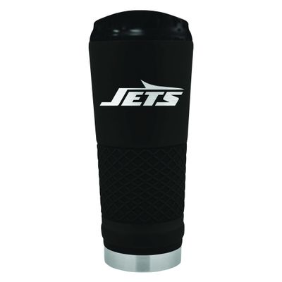 Great American Products Black New York Jets 24oz Stealth Matte Tumbler