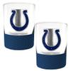 Great American Products Indianapolis Colts 2-Pack 14oz. Rocks Glass Set with Silcone Grip view 1
