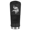 Black Minnesota Vikings 24oz Stealth Matte Tumbler view 1