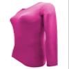 M&M SCRUBS Women's Under Scrub Tee Crew Neck Long Sleeve T-Shirt 2 - Pack (Hot Pink, XX-Small) view 4