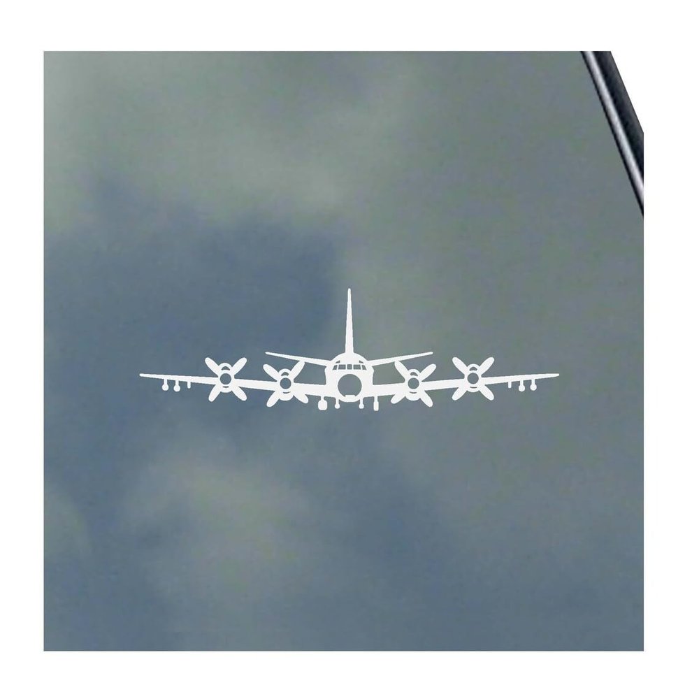 P-3 Orion Pilot Front View Vinyl Sticker Decal by KLO Graphics Navy Crew Veteran Anti-Submarine