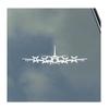 P-3 Orion Pilot Front View Vinyl Sticker Decal by KLO Graphics Navy Crew Veteran Anti-Submarine view 1