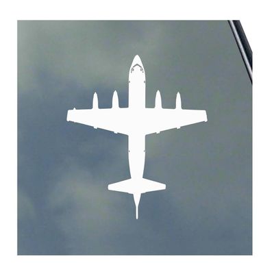 P-3 Orion Pilot Top View Vinyl Sticker Decal by KLO Graphics Navy Crew Veteran Anti-Submarine