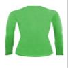 M&M SCRUBS Women's Under Scrub Tee Crew Neck Long Sleeve T-Shirt 2 - Pack (Lime, X-Small) view 3