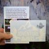 Adventure Awaits Mountain and Moose Decal | White Die Cut 5.5"x3.3" Inch Vinyl Sticker Decal | Hiking Nature Graphic for Car, Truck, Camper Trailer view 3