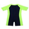 winying Kids Girls Boys One Piece Zip Rash Guard Sun Protection Swimsuit Swimwear UPF 50+ Wetsuit Navy Blue&Fluorescen 12-14 view 4