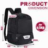 Himal Outdoors Soccer Bag-Backpack for Soccer,Backpack for Football & Volleyball & Handball,Sports Bag with Separate Cleat and Ball Holder view 3