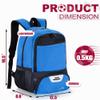 Himal Outdoors Soccer Bag-Backpack for Soccer,Backpack for Football & Volleyball & Handball,Sports Bag with Separate Cleat and Ball Holder view 3