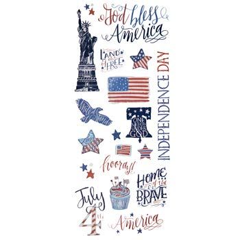 4th of July Patriotic Independence Day Stickers
