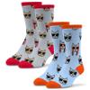 Socktastic Men's Funny Socks - 2 Pack Of Funny Novelty Socks, Casual Crew Sock Fits Shoe Size 8-13 view 1
