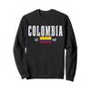 Colombia Est. 1810 Colombian Flag Vintage Colombia Sweatshirt view 1