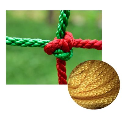 Climbing Netting Child Safety Net Cargo Trailer Netting Indoor Decoration Outdoor Climbing Protection Fence Net Children Outdoor Climbing Net Dia 6mm,8mm,10mm (Color : 8mm, Size : 3X3m/9.8X9.8ft)