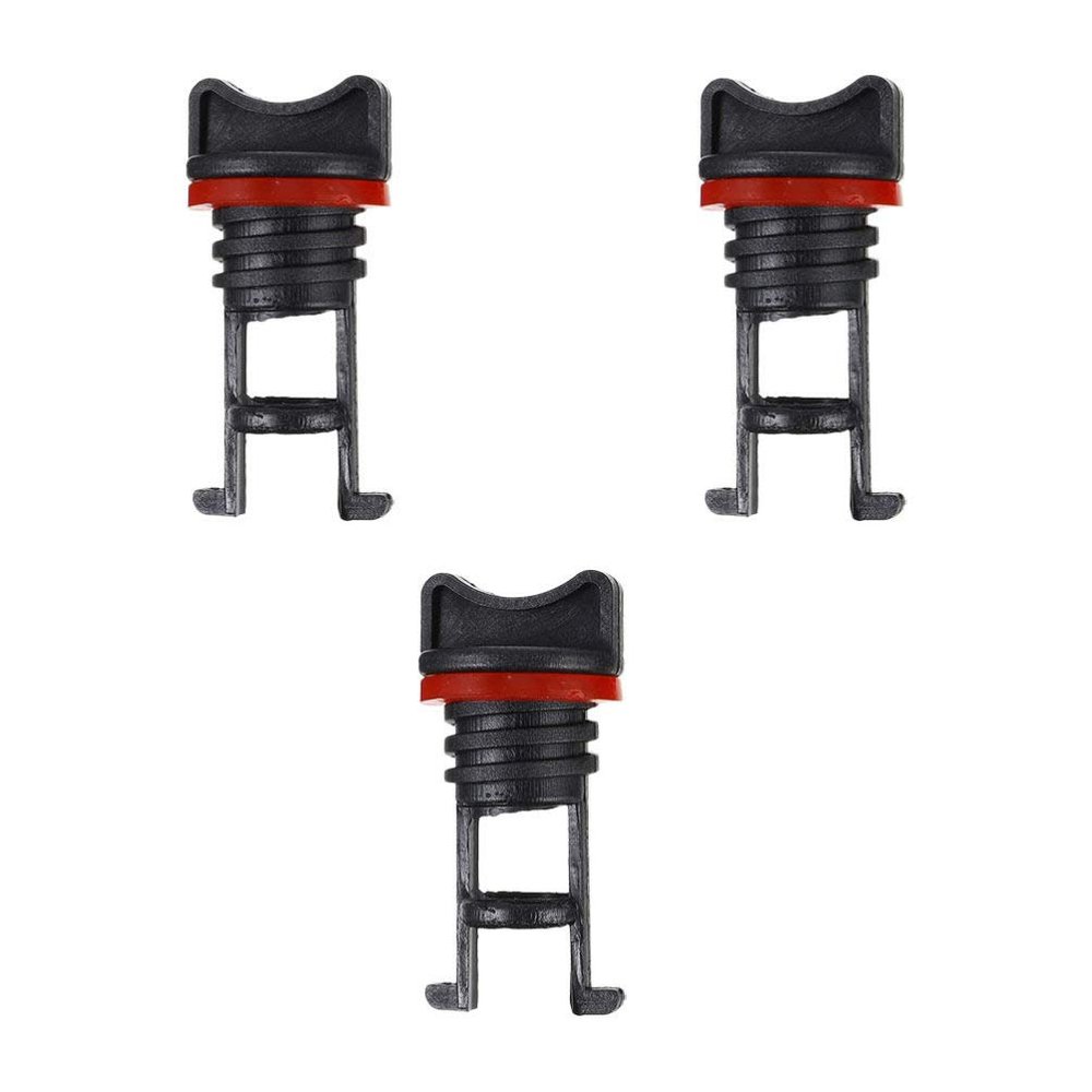3pcs Kayak Drain Plug Boat Drain Plugs Kayak Accessories Replacement Wilderness System Scupper Marine Accessories Hull Bucket Nylon Canoe