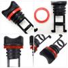 3pcs Kayak Drain Plug Boat Drain Plugs Kayak Accessories Replacement Wilderness System Scupper Marine Accessories Hull Bucket Nylon Canoe view 4