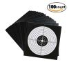 Atflbox 5.5 Inch BB Gun Target Papers for Pellet Trap Shooting Target Holder, Pack of 100(Black) view 2