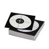 Atflbox 5.5 Inch BB Gun Target Papers for Pellet Trap Shooting Target Holder, Pack of 100(Black) view 3