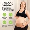 2-in-1 Maternity Belly Bands for Pregnant Women - Easy to Use Pregnancy Belly Support Band for Back, Pelvic, Hip, Adjustable Maternity Belt Support, Comfortable & Soft (Classic Ivory, One Size) view 2
