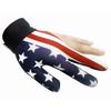 3 Finger Billiards Gloves Pool Cue Gloves Elastic Show Shooters Carom Pool Snooker Playerss Breathable Anti-Skid Game Gloves with Adjustable Wrist Strap for Women Men Left Hand view 1