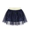 Yartina Infant Girls Tulle Tutu Skirt Sparkle Stars Princess Ballet Dance Dress Puffy Skirts Navy Blue 2-3 view 1