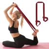 ZOOEASS Yoga Mat Strap, Adjustable Durable Yoga Mat Carrier & Stretching Strap, 5.9feet, Multiple Color Choices (Red Wine,5.9feet) view 4