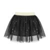 Yartina Infant Girls Tulle Tutu Skirt Sparkle Stars Princess Ballet Dance Dress Puffy Skirts Black 3-4 view 2