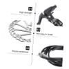 VOSAREA Bike Disc Brake Kit Full Disc Brake System Derailleur Cable and Rotor for Road view 3