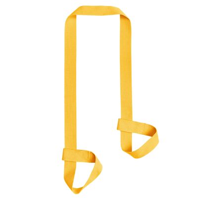 ZOOEASS Yoga Mat Strap, Adjustable Durable Yoga Mat Carrier & Stretching Strap, 5.9feet, Multiple Color Choices (Yellow,5.9feet)