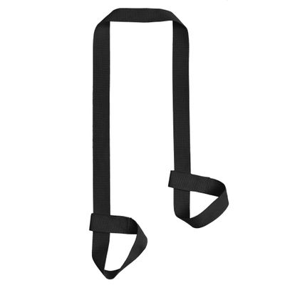 ZOOEASS Yoga Mat Strap, Adjustable Durable Yoga Mat Carrier & Stretching Strap, 5.9feet, Multiple Color Choices (Black,5.9feet)