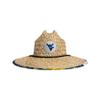 FOCO unisex adult Ncaa College Team Logo Floral Sun Straw Hat, Team Logo, One Size US view 2